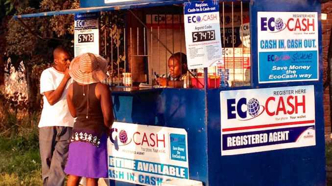 EcoCash USD wallet transactions in six-fold surge